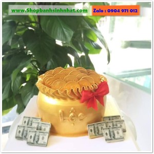Bánh Sinh Nhật Hũ Vàng - VA145